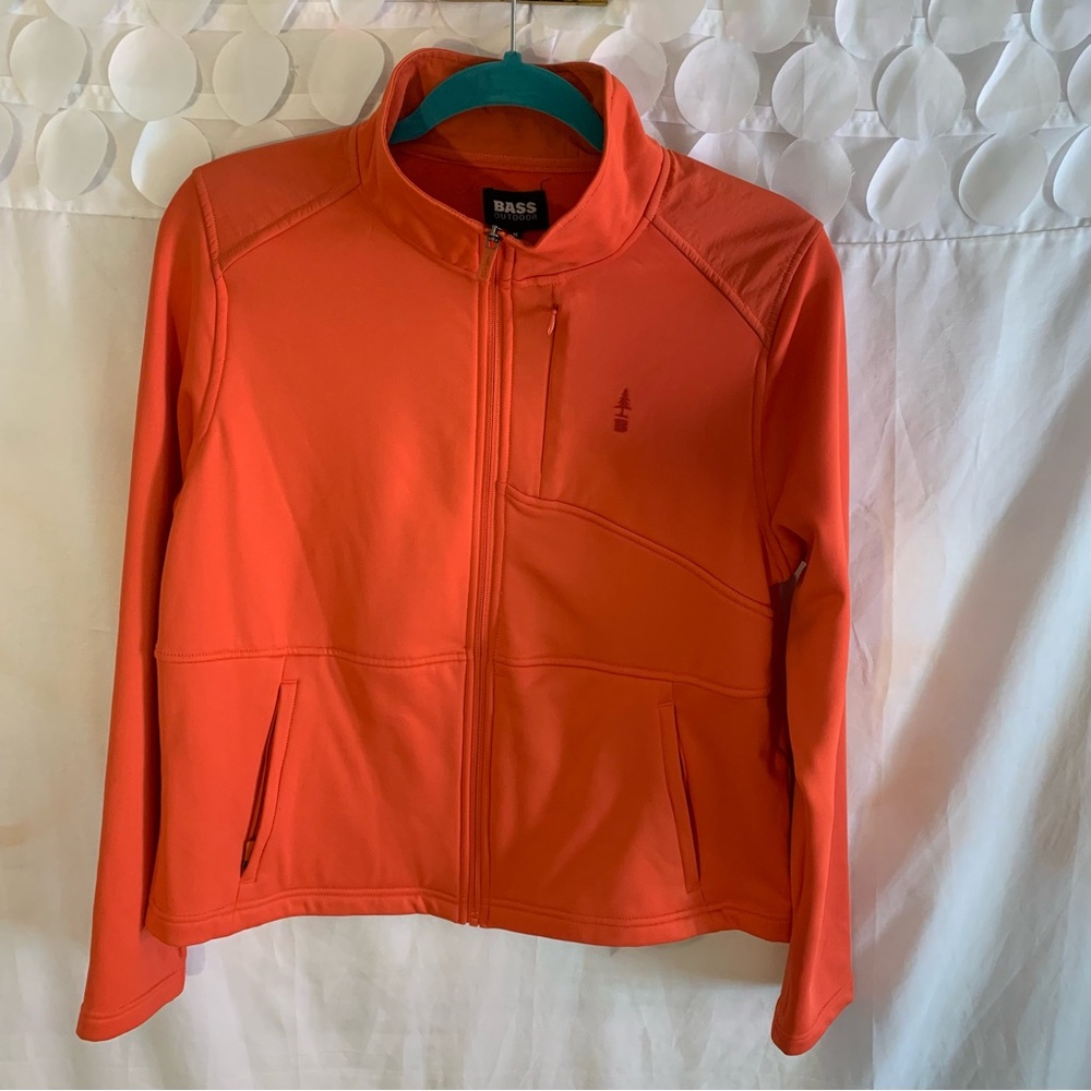 Bass Outdoor Women Palmetto Full Zip Lightweight Fleece Red / orange Size M - Picture 11 of 14